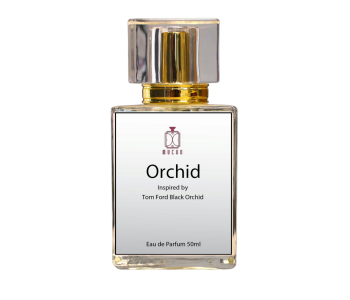 Orchid inspired by Tom Ford Black Orchid with white background